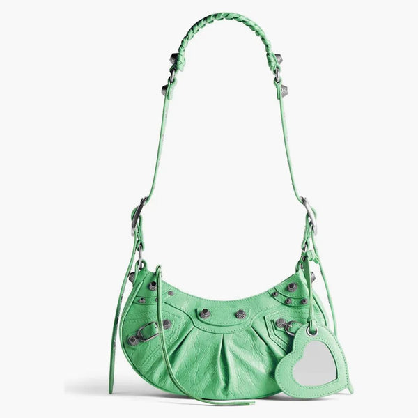 Balenciaga Le Cagole XS Shoulder Bag Light Green