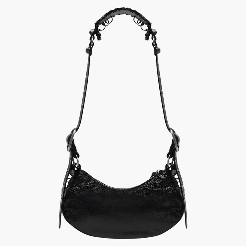 Balenciaga Le Cagole XS Shoulder Bag with Piercing Black