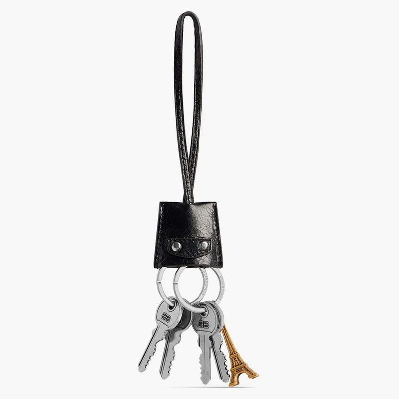 Balenciaga le City Charm Eiffel Black
