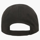 Balenciaga logotipo gorra negra/blanca
