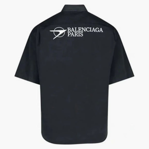 Balenciaga Logototipo Camisa de manga corta