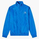 Balenciaga Logo Nylon Track Jacket Blue