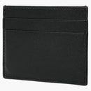 Balenciaga Logo Print (4 Card Slot) Card Holder Black