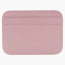 Balenciaga Logo Print (4 Card Slots 1 Slip Pocket) Cash Card Holder Pink/white