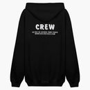 Balenciaga Logo-Print Oversize Hoodie Black