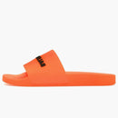 Balenciaga Logo Slide Fluo Orange