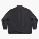 Balenciaga Logo Zip Up Jacket Black