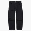 Balenciaga Loose Fit Buckle Pants Black