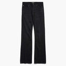 Balenciaga Low Waist Straight Pants Black