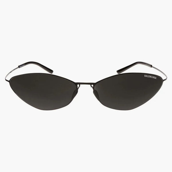 Balenciaga Malibu Occhiali da sole rotondi neri (794297 T00491000)