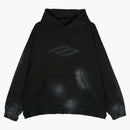 Balenciaga Medium Fit Hoodie Faded Black