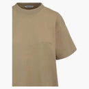 Balenciaga Medium Fit Logo T-shirt Oat
