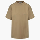 Balenciaga Medium Fit Logo T-shirt Oat