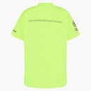 Balenciaga Medium Fit Camiseta Fluorescente Amarillo/Negro