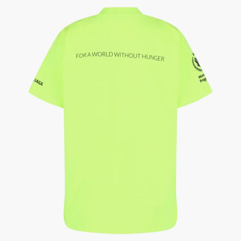 Balenciaga Medium Fit T-Shirt Fluorescent Yellow/Black
