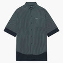 Balenciaga mens bb icon layered shirt black