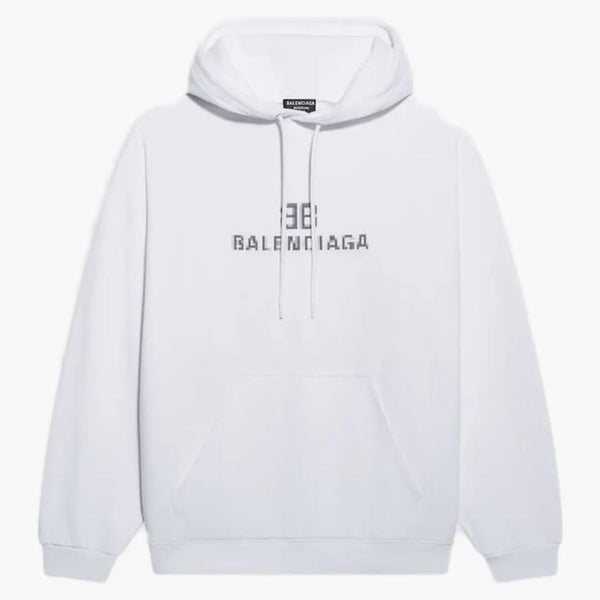 Balenciaga para hombre BB Pixel Medium Fit Holdie White