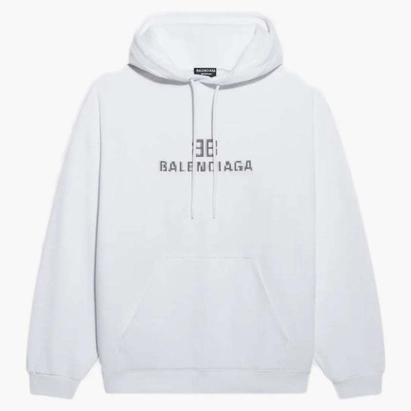 Balenciaga para hombre BB Pixel Medium Fit Holdie White