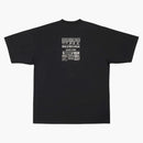 Balenciaga Męska Care Label Medium Fit T-shirt czarny