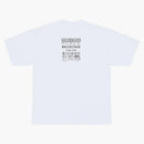 Balenciagaga Care Label Medium Fit T-shirt White/Black