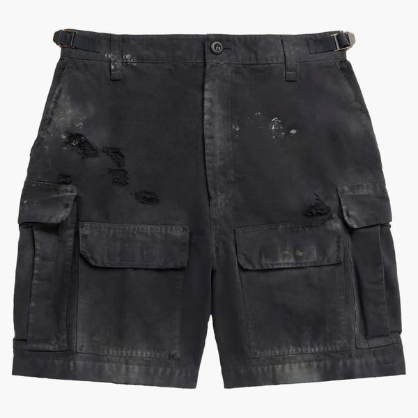 Balenciaga Men's Cargo Shorts Black