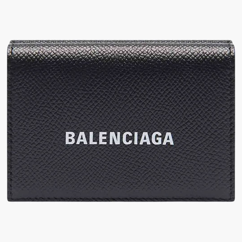 Balenciaga Men's Cash Wallet Mini Black/White