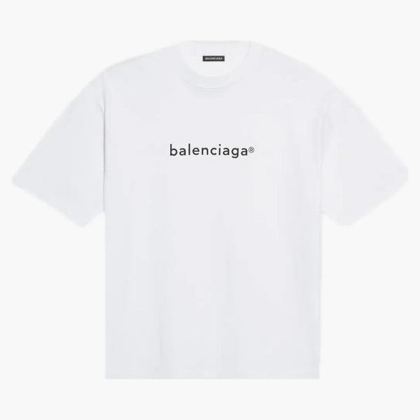 Balenciaga para hombres New Copyright Medium Fit White White