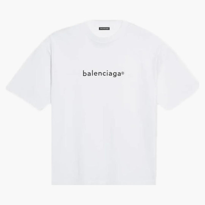 Balenciaga para hombres New Copyright Medium Fit White White