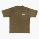 Balenciaga Men's Political Campaign Large Fit T-Shirt Kaki