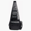 Balenciaga mens superbusy small sling bag in black black