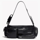 Balenciaga mens superbusy small sling bag in black black