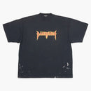 Balenciaga Metal Vintage Oversized T-shirt Black/multi