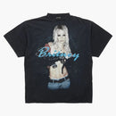 Balenciaga Music Britney Spears Series Oversized T-Shirt Faded Black/Blue
