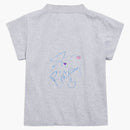 Balenciaga Music Britney Spears Series Shrunk T-shirt Light Grey/pink