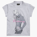 Balenciaga Music Britney Spears Series Shrunk T-shirt Light Grey/pink