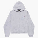 Balenciaga Music Britney Spears Series Zip-Up Hoodie Pravidelná fit světle šedá/růžová