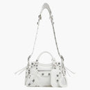 Balenciaga Neo Cagole Handbag XS White