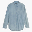 Balenciaga normal fit logo t-shirt blue