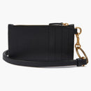 Balenciaga on Keyring Cash Card Case Black