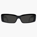 Balenciaga de gafas de sol rectangulares de gran tamaño Negro (745074T00391000)