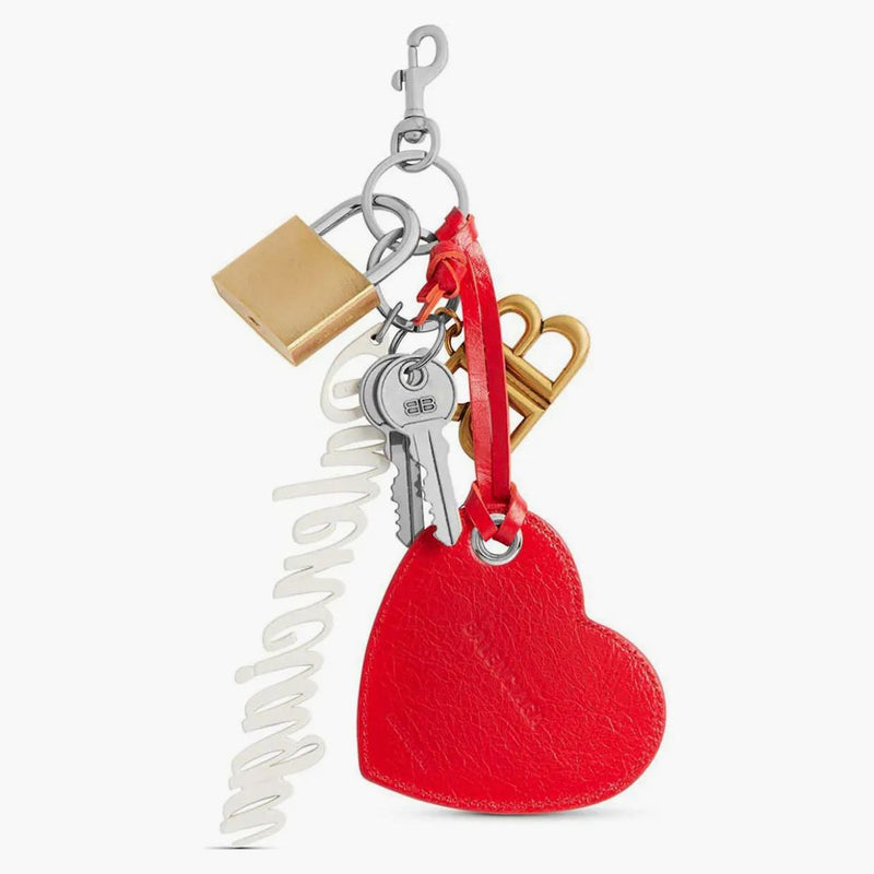 Balenciaga Paloma Keychain mångfärgad