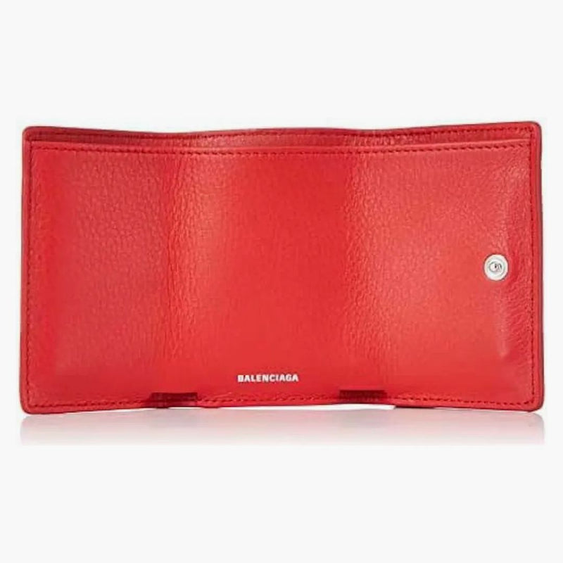 Balenciaga Paper Z Mini peněženka červená