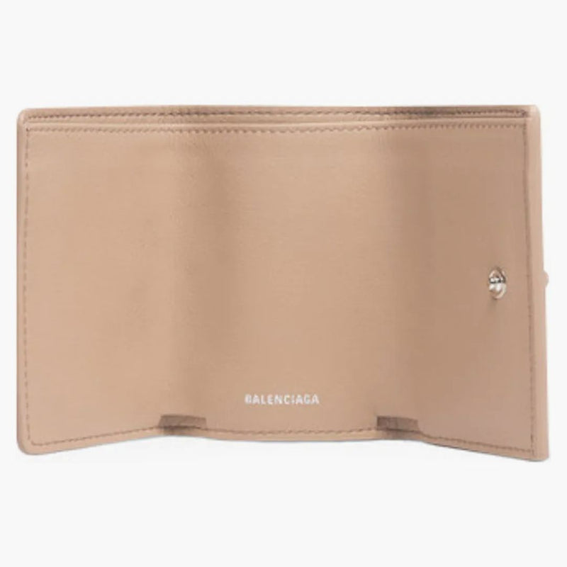Balenciaga Paper Plånbok Mini Rose des Sables