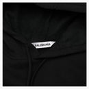Balenciaga Paris France Print Hoodie Black