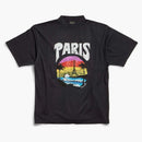 Balenciaga Paris Tropical T-Shirt Medium Fit Black