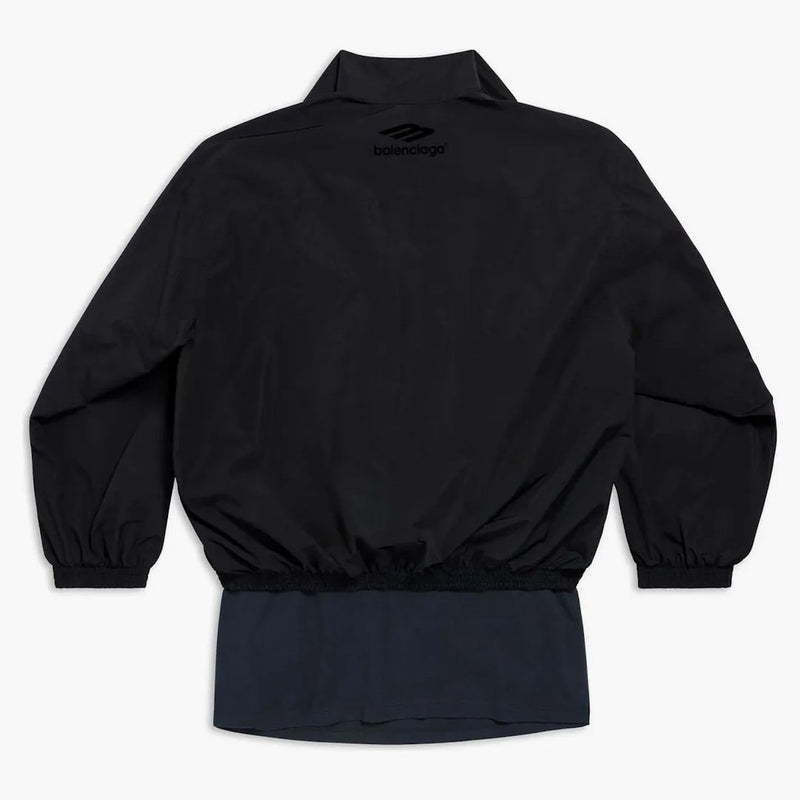 Balenciaga oprava teplákového soupravy v černé černé černé barvě