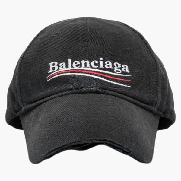 Balenciaga Politisk kampanj Ejresserad Cap Gray/Multi