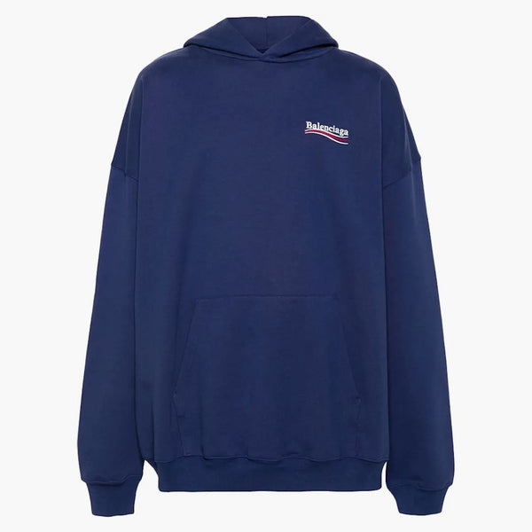 Balenciaga Campaña Política Gran Holdia Fit Pacífico Azul/Blanco
