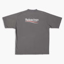 Balenciaga Political Campaign T-shirt Grey