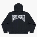 Balenciaga Political Stencil Oversized Hoodie Black/White